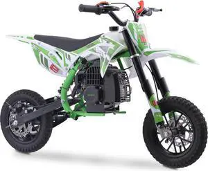 MotoTec Villain 52cc 2-Stroke Kids Gas Dirt Bike Green MotoTec Villain 52cc 2-Stroke Kids Gas Dirt Bike Green