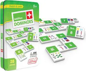junior learning jl481 addition dominoes