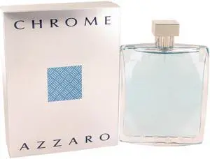 Chrome Cologne by Azzaro, 6.8 oz Eau De Toilette Spray Chrome Cologne by Azzaro, 6.8 oz Eau De Toilette Spray