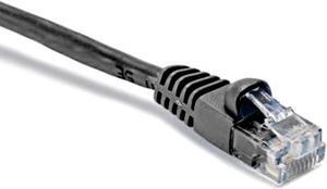 CAT6 1' Network Patch Cable 500 MHz Black