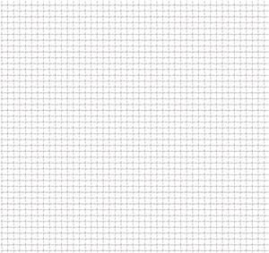 vidaXL Crimped Garden Wire Fence Stainless Steel 39.4"x33.5" 1.2"x1.2"x0.1"