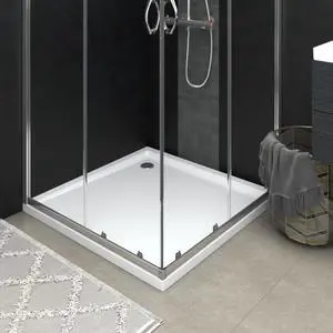 vidaXL Square ABS Shower Base Tray White 31.5"x31.5" vidaXL Square ABS Shower Base Tray White 31.5"x31.5"
