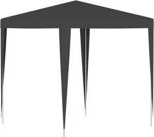 vidaXL Professional Party Tent 6.6'x6.6' Anthracite