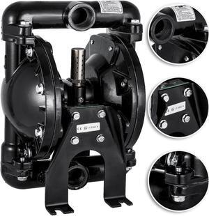 VEVOR Air-Operated Double Diaphragm Pump 1" Inlet Outlet 35GPM Petroleum Fluids F46