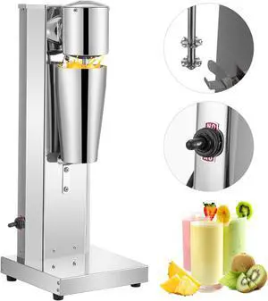 VEVOR 180w Commercial Electric Milkshake Maker Drink Mixer Shake Machine Smoothie Milk