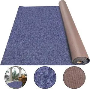 VEVOR Marine Carpet Bass Boat Carpet 32 Oz 6'x23' Area Rug For Patio Porch Deck Garage