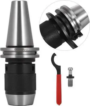 VEVOR Cat40 Keyless Drill Chuck 1/2 Fits On Haas Cnc Balanced Integrated Great