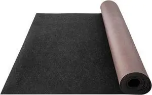 VEVOR Bass Boat Carpet Cutpile Marine Carpet 6 X 13 Ft Charcoal Black In/outdoor