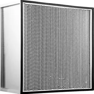 VEVOR Hepa Filter Replacement Pleated Air Filter 24x24x11.5in Galvanized Frame