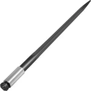 VEVOR 39" 3600 lbs Capacity Square Hay Bale Spear Heavy Duty Black Tach Bobcat