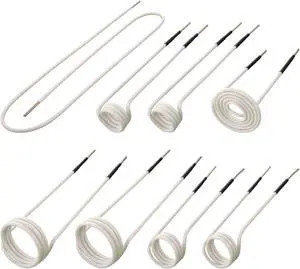 VEVOR Induction Coils For Induction Heater Ductor 8 Pcs Heating Tool Kit Auto
