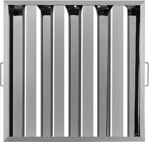 Commercial Hood Grease Exhaust Filter Baffle 20" X 20" Stainless Steel 6 Pack