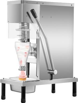 VEVOR 110V Frozen Yogurt Blending Machine 750W, Commercial Yogurt Milkshake Ice Cream Mixing Machine 304 Stainless Steel Construction