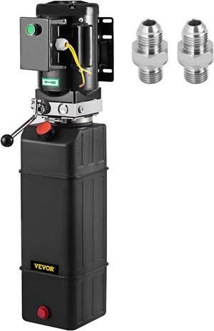 VEVOR Hydraulic Pump Auto Lift Power Unit Pack 220v 60hz 2950 Psi 4 Gal Tank 3 Hp