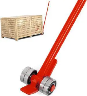 VEVOR Pry Lever Bar Pry Lever Bar 6' Length Lever 6600lbs Labor-saving Durable Wheels