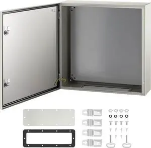 VEVOR Steel Electrical Box Electrical Enclosure Box 24x24x8'' Carbon Steel Ip65