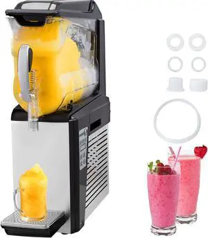 VEVOR Commercial Single Bowl 10l Frozen Drink Slush Slushy Making Machine 110v