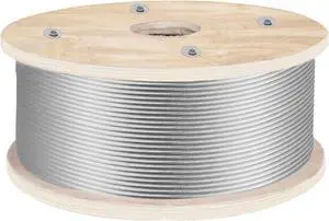 VEVOR 500ft 1x19 Stainless Steel Cable Wire Rope 3/16 Airline Business