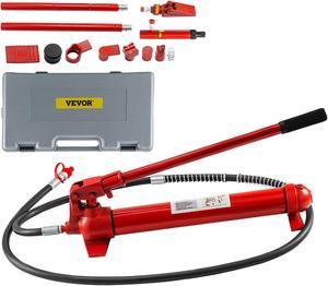 VEVOR 12 Ton Hydraulic Jack Body Frame Porta Power Repair Kit Auto Shop Tool Lift Ram