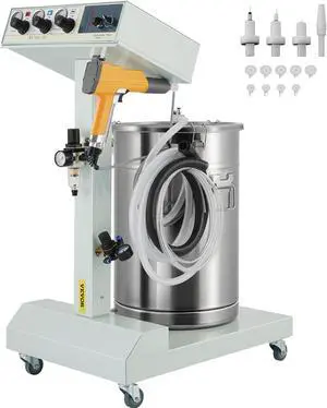 VEVOR Powder Coating System Machine W/ Tank Spray Paint System 550g/min Wx-101 Diy