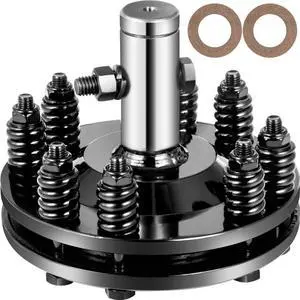 VEVOR Slip Clutch PTO Slip Clutch 1 3/8" Smooth Ends Black for PTO Slip Shafts