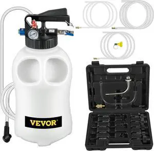 Vevor Transmission Fluid Extractor Dispenser Atf Refill Pump Kit 10l 14 Adapters