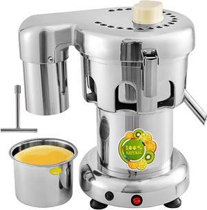 VEVOR Commercial Juice Extractor Heavy Duty Juicer Aluminum Casting and Stainless Steel Constructed Centrifugal Juice Extractor