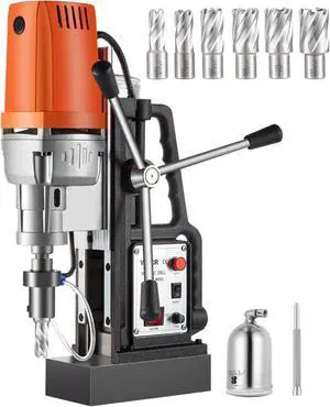 Md50 Magnetic Drill Press Set Annular Cutter Kit Mag Drill & 7pcs 2" Hss Cutter