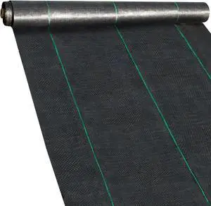 VEVOR 6'x300' Weed Barrier Landscape Fabric Ground Cover 3.2Oz PP Chemical-free