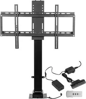 VEVOR 1000mm Motorized Tv Lift Bracket For 32-65" Tv Remote Controller Carbon Steel