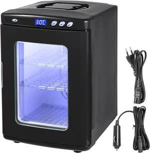 VEVOR 25l Black Reptile Egg Incubator 2-60c Scientific Hatcher Heating Led Display