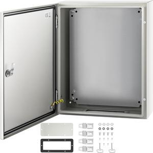 VEVOR 20x16x6'' Carbon Steel Electrical Enclosure Ip65 Wall Mount Junction Box