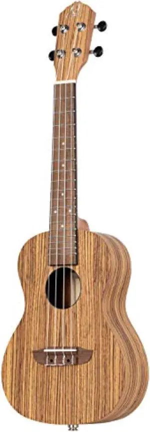 Timber Series Left-Handed Concert Acoustic-Electric Ukulele with Bag