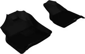 3D MAXpider DODGE RAM 1500 CREW CAB / 2500 / 3500 CREW CAB / MEGA CAB 2012-2018 / RAM CLASSIC CREW CAB 2019-2022 KAGU BLACK R1 (2 EYELETS)
