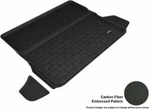 3D MAXpider CHEVROLET EQUINOX / GMC TERRAIN 2018-2022 KAGU BLACK CROSS FOLD CARGO LINER (2-PIECE DESIGN)