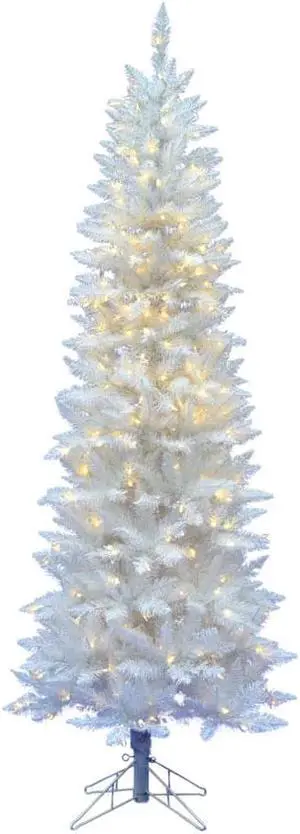 Vickerman 6' x 29" Sparkle White Pencil 300LED Wht - A104061LED