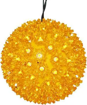 Vickerman 150Lt x 10" LED Gold Starlight Sphere - X121007