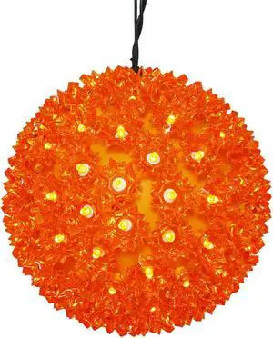 Vickerman 150Lt x 10" LED Orange Starlight Sphere - X121008