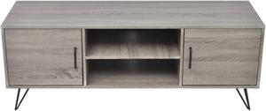 vidaXL TV Stand TV Unit Sideboard Home TV Console Media Cabinet Cupboard Gray