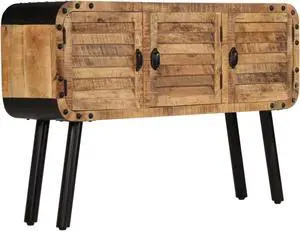 vidaXL Sideboard Solid Mango Wood 47.2"x11.8"x30"