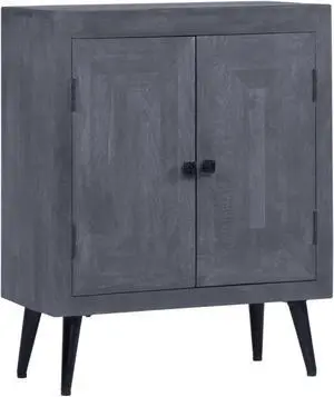 vidaXL Sideboard Solid Mango Wood 23.6"x11.8"x29.9"