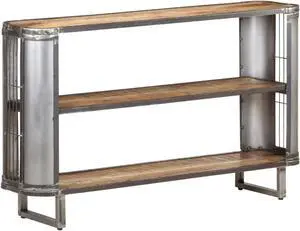 vidaXL Sideboard 47.2"x11.8"x28.7" Solid Mango Wood