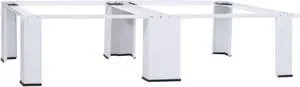 vidaXL Washing Machine Pedestal with Pull-Out Shelf White