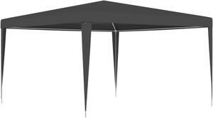 vidaXL Professional Party Tent 13.1'x13.1' Anthracite 0.3 oz/ft