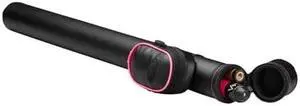 Casemaster Q-Vault Supreme Black with Pink Trim Cue Case