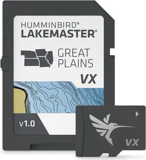 Humminbird Lakemaster VX Great Plains microSD