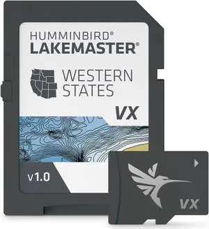 Humminbird Lakemaster VX West States microSD