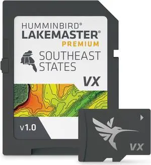 Humminbird Lakemaster VX Premium Southeast microSD