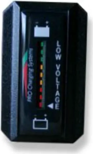 Pro Charging Eagle Performance Battery Fuel Gauge 48v Rectangle Horizontal