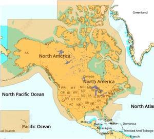 C-MAP Discover microSD North America